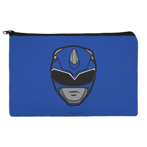 Power Rangers Blue Ranger Helmet Makeup Cosmetic Bag Organizer Pouch - 1 of 4
