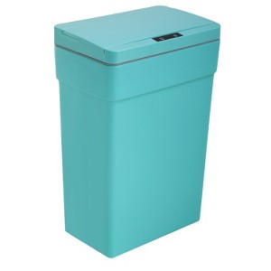 FDW Trash Can 13 Gallon 50 Liter Touchless Trash Bin with Lid Plastic Kitchen Waste Bin Quiet Operation &  Adjustable Sensitivity - 1 of 4
