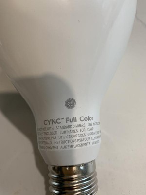 Ge Cync Reveal Smart Light Bulbs, Full Color, Bluetooth And Wi-fi Enabled :  Target