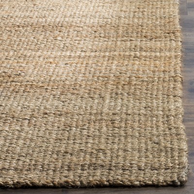 Natural Jute 7' x 7' Square Handwoven Area Rug