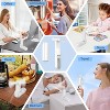 Link Handheld Mini Foldable 3 In 1 Fan Built In Portable Charger For Complete On the Go Freedom - Great For Indoor & Outdoor Use - 3 of 3