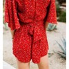 Women's Spring Breaker Flutter Sleeve Romper - JACK by BB Dakota - 2 of 3