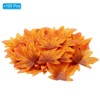 Unique Bargains Wedding Thanksgiving Halloween Decoration Fake Artificial Maple Leaves 100 Pcs - 3 of 4
