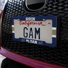 University of Akron #1 Fan License Plate Tag Frame - 3 of 4