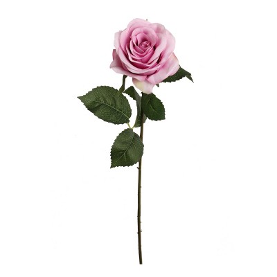 Floral Home 20" Lavender Open Rose - 48-Piece
