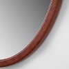 24" x 30" Oval Faux Leather Mirror with Ring - Threshold™ designed with Studio McGee - image 2 of 2
