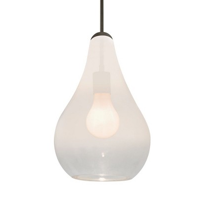 Besa Lighting Leon 1 - Light Pendant in  Bronze