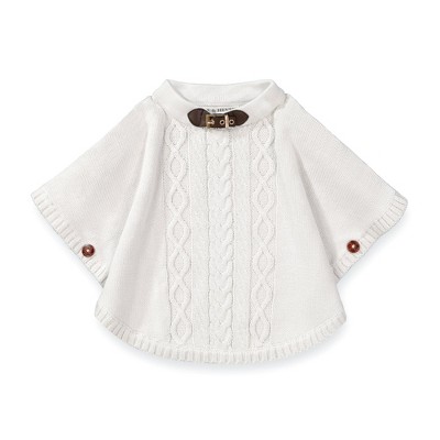 Hope & Henry Girls' Organic Cotton Sweater Cape, For Kids