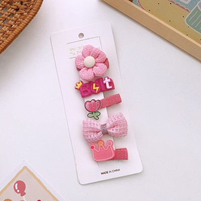 MyKids-USA Versatile Hair Accessory For Babies: Beautiful Colorful Small Butterfly Bow Hair Clip Sets