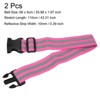 Unique Bargains Reflective Belt Bands Strip High Visibility Reflective Gear Blue 2 Pack - 2 of 4