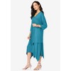 Roaman's Women's Plus Size Jacket Dress Set - 4 of 4