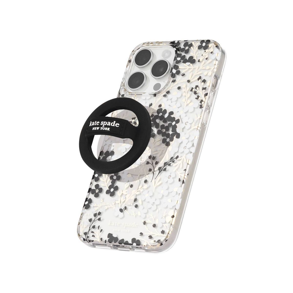 Kate Spade New York Magnetic Loop Grip - Black - thumbnail 4