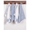 KAF Home Set of 4 Monaco Relaxed Casual Slubbed Kitchen Towel | 100% Cotton Farmhouse Dish Towel, 18 x 28 Inches | Set of 4 - 2 of 3