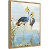 Amanti Art Heron Pairing by Aimee Wilson Framed Canvas Wall Art - 3 of 4