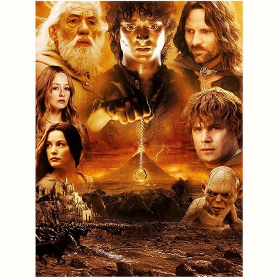 Top Trumps Lord of the Rings Mount Doom 1000 Piece Jigsaw Puzzle