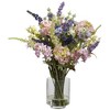 Nearly Natural Lavender & Hydrangea Artificial Flower Arrangement - 2 of 2