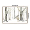 Amanti Art Christmas Forest landscape by Tara Reed Canvas Wall Art Print Framed - 3 of 4