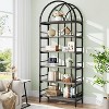 Tribesigns 78.7" 6-Tier Top-Arched Bookshelf - 4 of 4