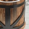 Split P Urban Farmhouse Wood and Metal Utensil Organizer - 3 of 3