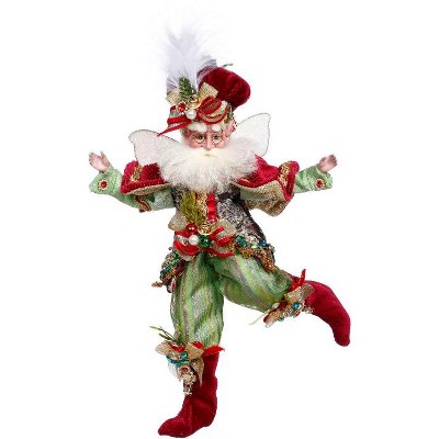 Mark Roberts Products Mark Roberts Christmas Holly Jolly Fairy, Small - 10.5"