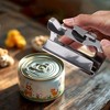 Unique Bargains Can Opener Handheld 3-in-1 Can Opener & Bottle Opener Stainless Steel Silver Tone 2.91"x4.45" 1 Pc - 2 of 4