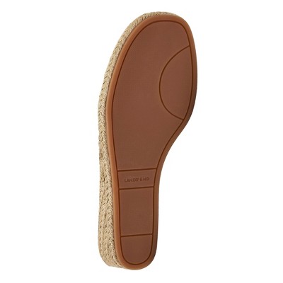 Lands' End Women's Espadrille Wedge Sandals - image 5