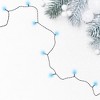 Northlight LED Wide Angle Christmas Lights - Blue - 9.5' Green Wire - 20ct - 3 of 4