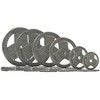 Sapphtopaz Standard Cast Iron Weight Plates for Barbell, 1-Inch Barbell Plates for Strength Training in Home & Gym, Multiple Weights - 4 of 4