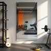 MAYEERTY 47.24x31.50x0.12in Aluminum Base Frame Fitness Mirror without Stand - 4 of 4