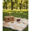 Woven Inspirational Throw – Come to Me All Who Are Weary, 50x60 inch by Manual Woodworkers and Weavers - 3 of 3