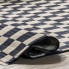 Nuloom Dominique Abstract Checkered Fringe Area Rug - 4 of 4