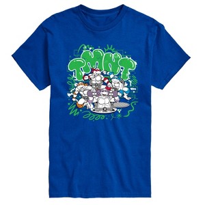 Men's - Teenage Mutant Ninja Turtles - TMNT Paint Logo Short Sleeve Graphic T-Shirt - 1 of 4