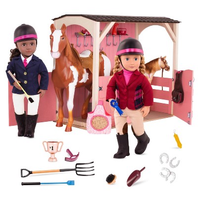 American girl doll 2024 stable and supplies