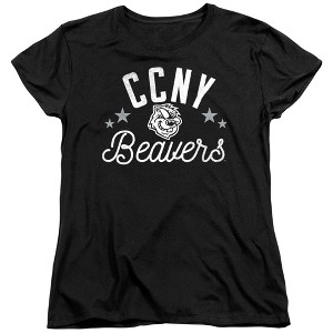 Women's City College Of New York Beavers T-Shirt - 1 of 4