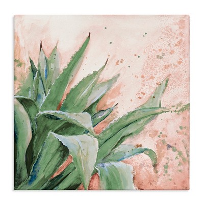 Stupell Industries Green Succulent Plant Leaves, 36" x 36"