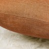 PiccoCasa Linen Blank Cotton Lined Cushion Decors Square Throw Pillowcases 2Pcs - 2 of 4