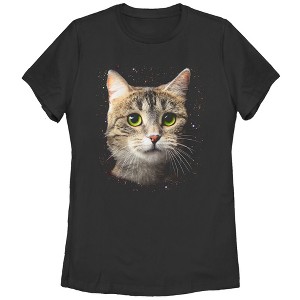Women's Lost Gods Cat in Space T-Shirt - 1 of 3