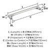 Amerock Merced Pull for Cabinets, Drawers, and Furniture - 4 of 4