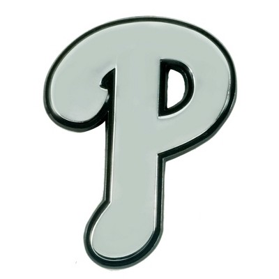 MLB Philadelphia Phillies 3D Chrome Metal Emblem