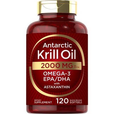 Carlyle Antarctic Krill Oil 2000mg 120 Softgels Target