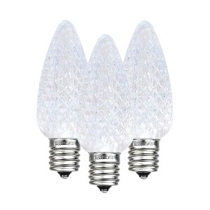 Novelty Lights C9 LED Faceted Christmas Replacement Bulbs Dimmable - 1 of 4