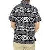 LA LEELA Men's Hawaiian Funny Beach Shirts Casual Short Sleeve Shirts Button Down Shirt Men - 2 of 3