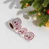 Unique Bargains Christmas Stickers for Ceramic Glass Metal Paper Plastic Peel Red White Green 1Pcs - 2 of 4