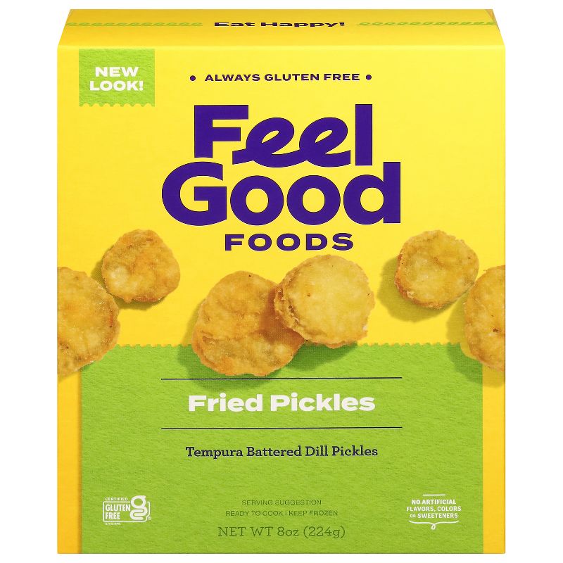 Feel Good Foods Gluten Free Frozen Fried Dill Pickles - 8oz, 1 of 4