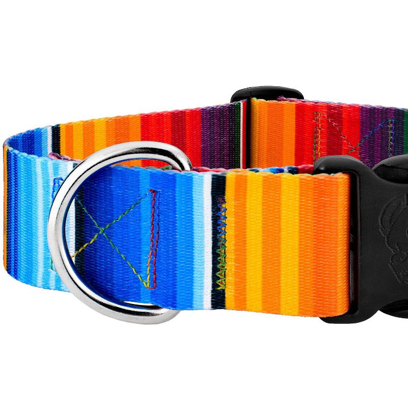 Country Brook Petz 1 1/2 Inch Deluxe Serape Dog Collar, 4 of 5