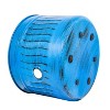 Sunnydaze 17.5" Outdoor Decorative Metal Garden Hose Holder with Lid - Blue Patina - 3 of 4