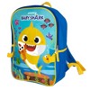 Baby Shark 2 Piece Backpack Set, Boys & Girls 16" School Bag , Blue - 3 of 4