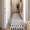 World Rug Gallery Scandinavian Arrow Shag Rug – Modern Look – Anthracite Dark Gray – Easy Maintenance - 2 of 4