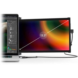 Mobile Pixels MPDUEXPLUS-RB Duex Lite 12.5" Portable Monitor Full HD 1080P IPS Screen Grey - Certified Refurbished - 1 of 4