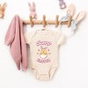 The Juniper Shop Hoppy Easter Chick Colorful Baby Bodysuit - 2 of 2